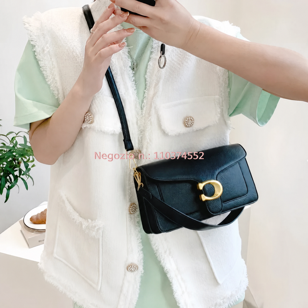Elegante borsa a mano con ampio spazio interno