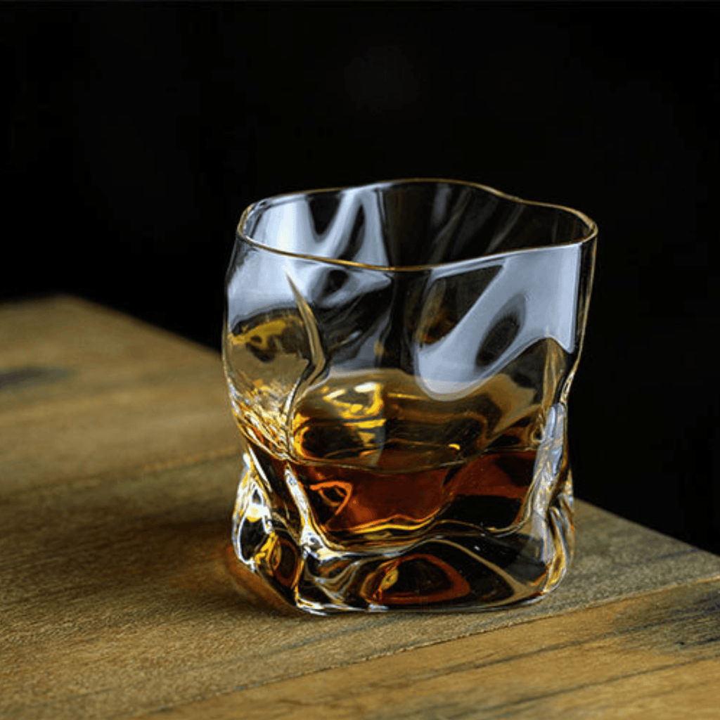 Bicchiere da whisky Japanese Edo Kiriko Crumple Body