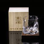 Bicchiere da whisky Japanese Edo Kiriko Crumple Body