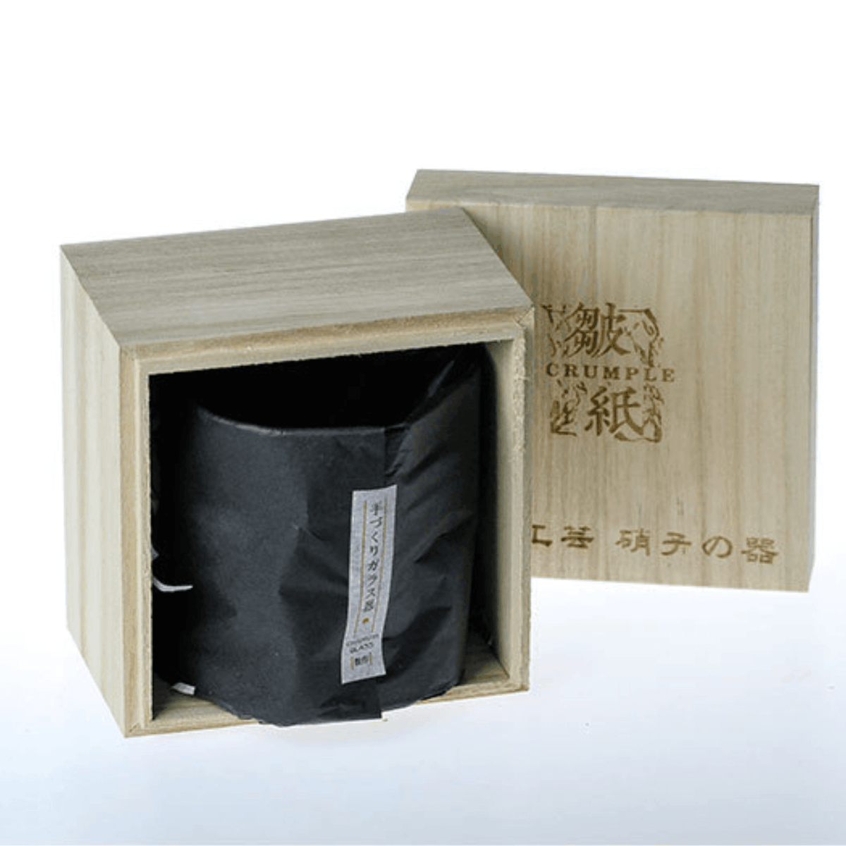 Bicchiere da whisky Japanese Edo Kiriko Crumple Body
