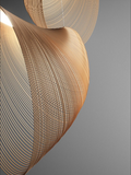 Birchwood Pendant Light di LumaBirch per soggiorni accoglienti