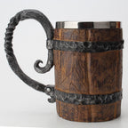Boccale doppio Rustico Nordic Viking