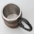 Boccale doppio Rustico Nordic Viking