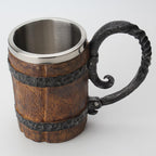 Boccale doppio Rustico Nordic Viking