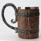 Boccale doppio Rustico Nordic Viking