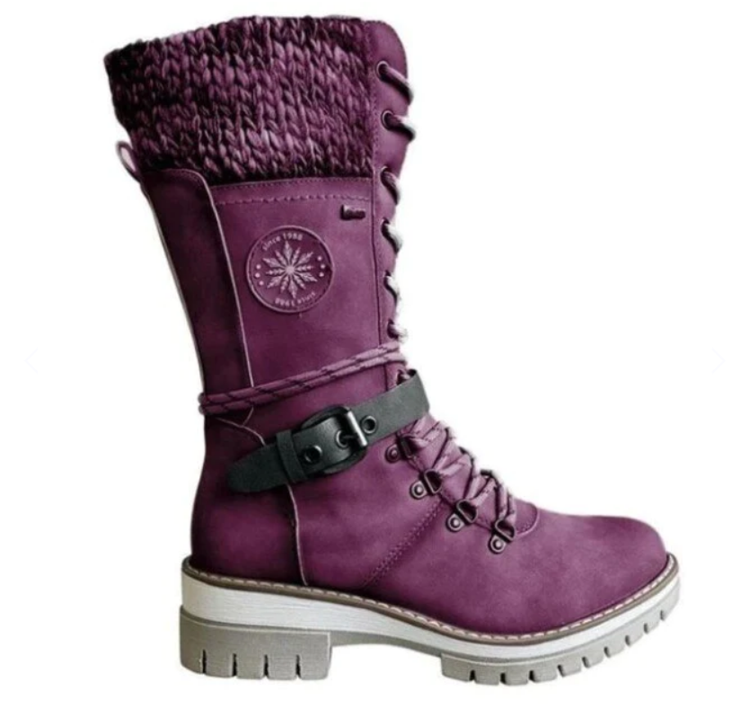 Stivali invernali caldi e accoglienti da donna