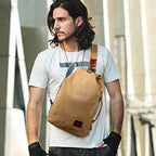 Borsa a tracolla in canvas impermeabile con tasca antifurto – MultiWear