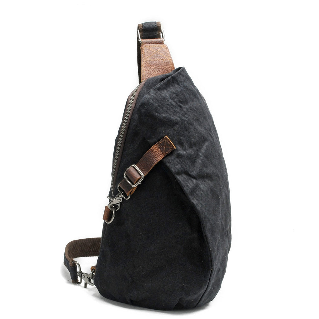 Borsa a tracolla in canvas impermeabile con tasca antifurto – MultiWear
