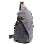 Borsa a tracolla in canvas impermeabile con tasca antifurto – MultiWear