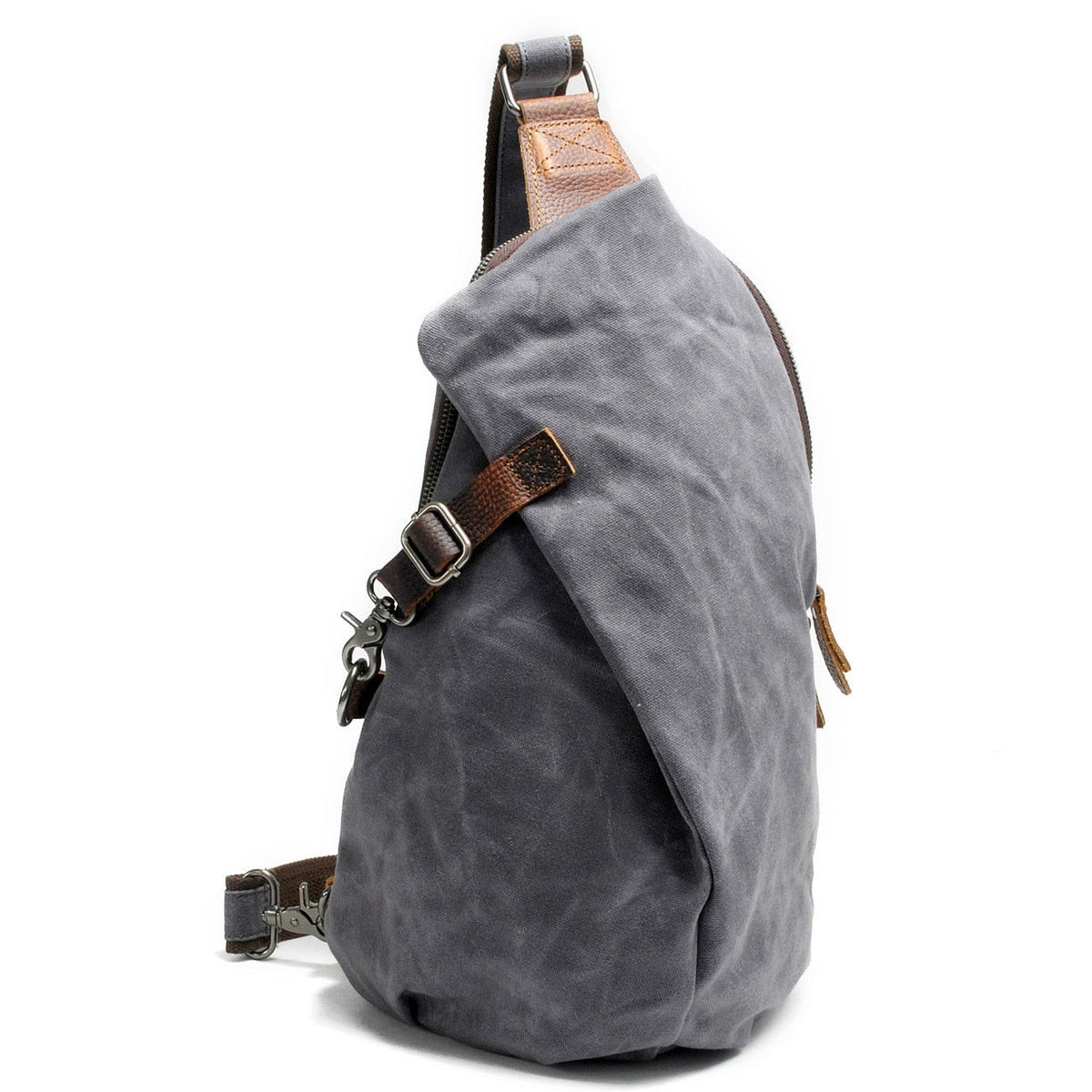 Borsa a tracolla in canvas impermeabile con tasca antifurto – MultiWear