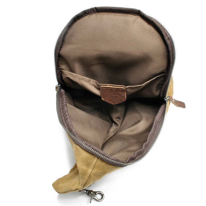 Borsa a tracolla in canvas impermeabile con tasca antifurto – MultiWear