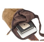 Borsa a tracolla in canvas impermeabile con tasca antifurto – MultiWear