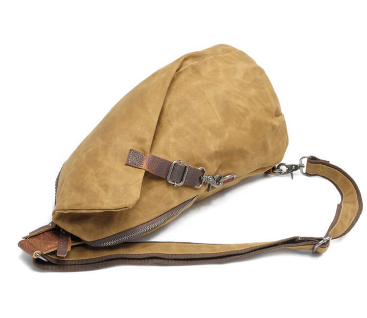 Borsa a tracolla in canvas impermeabile con tasca antifurto – MultiWear