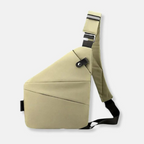 Borsa organizer a tracolla antifurto con cerniere nascoste