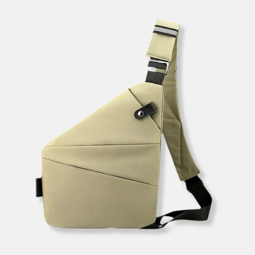 Borsa organizer a tracolla antifurto con cerniere nascoste