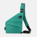 Borsa organizer a tracolla antifurto con cerniere nascoste