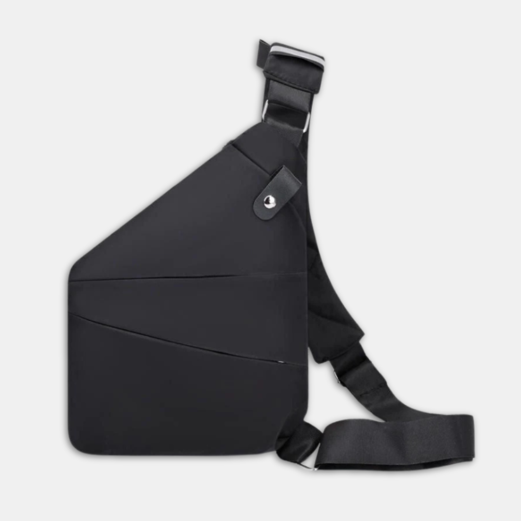 Borsa organizer a tracolla antifurto con cerniere nascoste