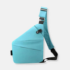 Borsa organizer a tracolla antifurto con cerniere nascoste