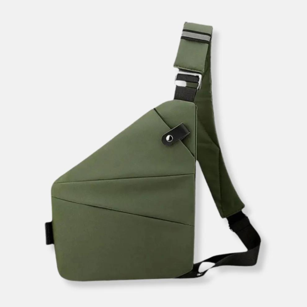 Borsa organizer a tracolla antifurto con cerniere nascoste