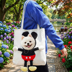 borsa trasportino aperta per gatti per passeggiate e visite dal veterinario - Borsa in canvas leggera per gatti e cani d
