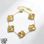 Bracciale Portafortuna Quadrifoglio