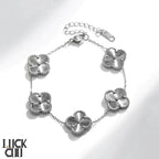 Bracciale Portafortuna Quadrifoglio