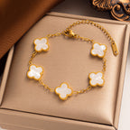 Bracciale Portafortuna Quadrifoglio