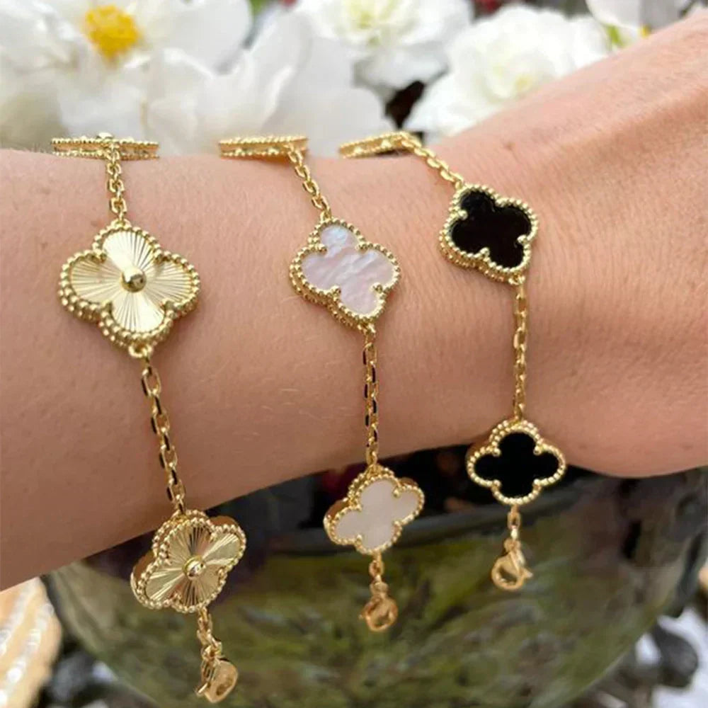 Bracciale Portafortuna Quadrifoglio