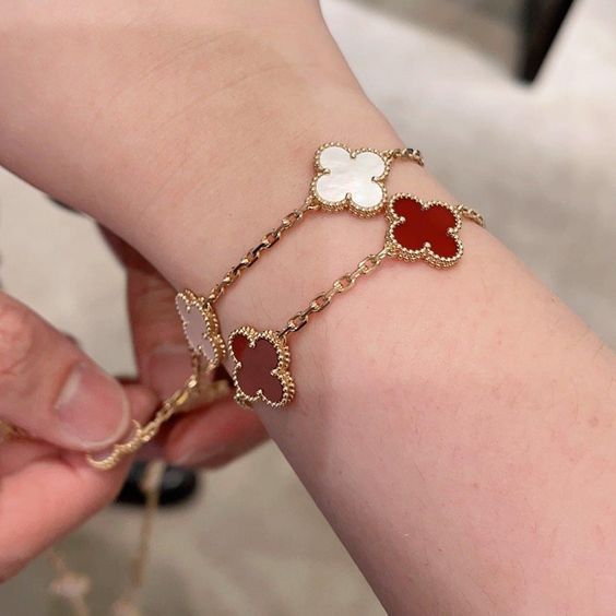 Bracciale Portafortuna Quadrifoglio