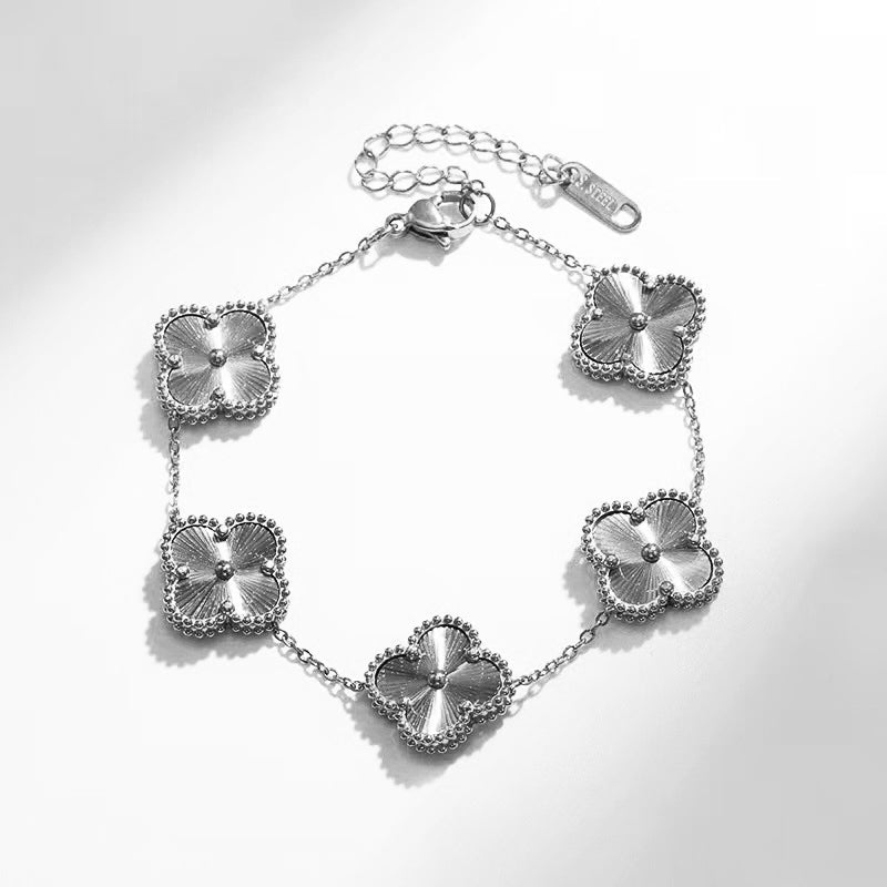 Bracciale Portafortuna Quadrifoglio