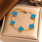 Bracciale Portafortuna Quadrifoglio