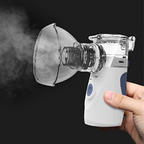 BreezeNova Nebulizzatore Ultrasonico Portatile con Batteria Ricaricabile per Casa o Viaggio