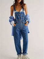 Tuta da donna in denim alla moda | Casual e stijlvol voor lente, zomer e herfst