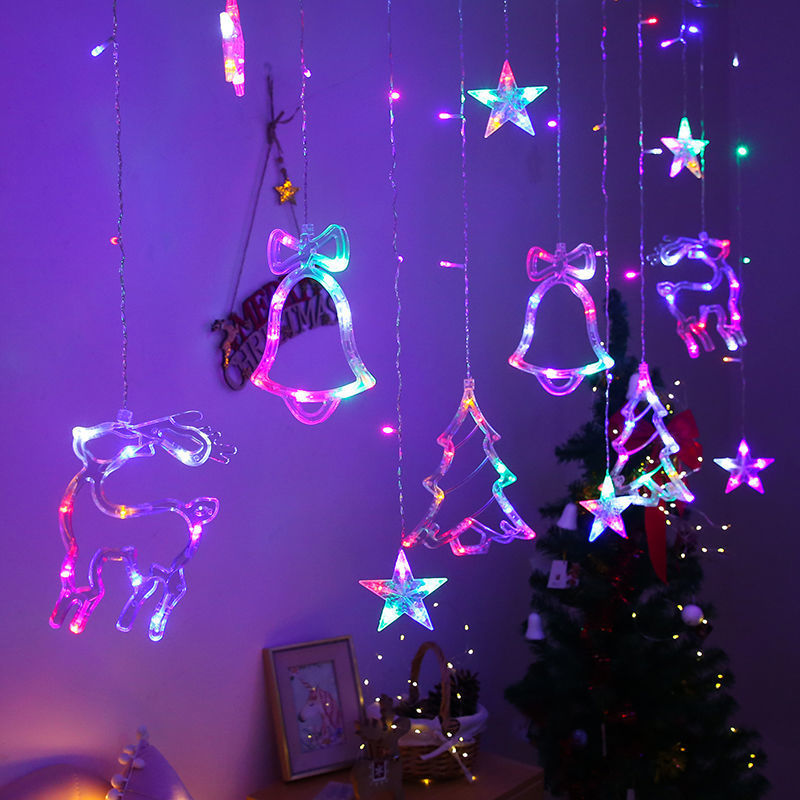 Luce notturna a sospensione con decorazione natalizia
