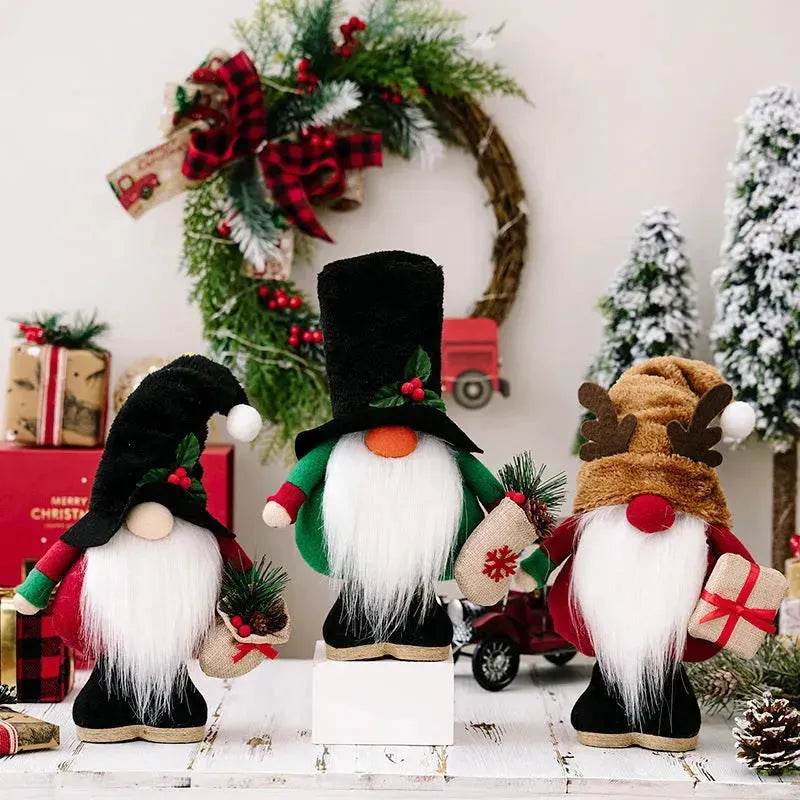 Bambole gnomo natalizie Regali per il giorno di Natale Regali per la decorazione della casa dei nani