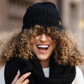 CozyMerino Beanie - Cappello di lusso in lana merino da donna