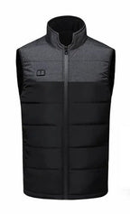 Giacca unisex riscaldata con materiale termico e idrorepellente regolabile