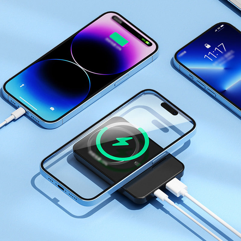 Batteria esterna da 20000 mAh ultrasottile con ricarica rapida LuxCharge Elite