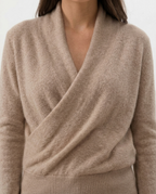 Maglione di lana lavorato a maglia Noa