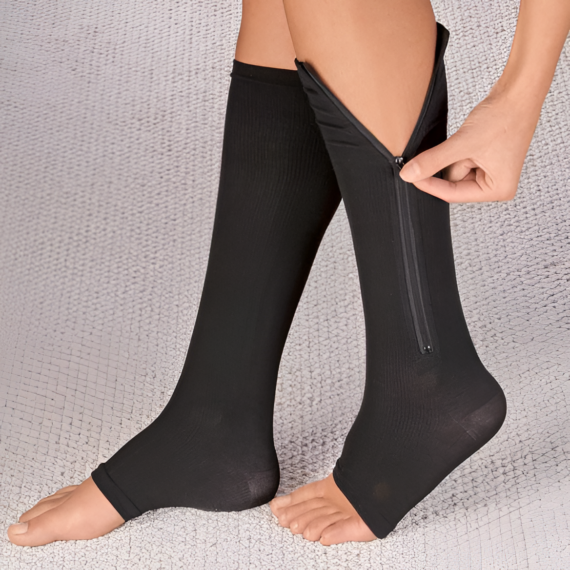 Calze a compressione con cerniera Calze contenitive 20-30 mmHg