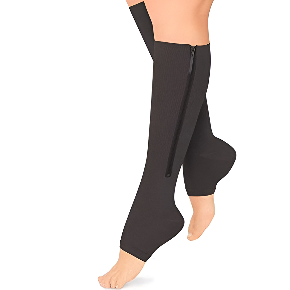 Calze a compressione con cerniera Calze contenitive 20-30 mmHg