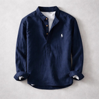 Camicia da uomo Effortless Washed per un comfort raffinato