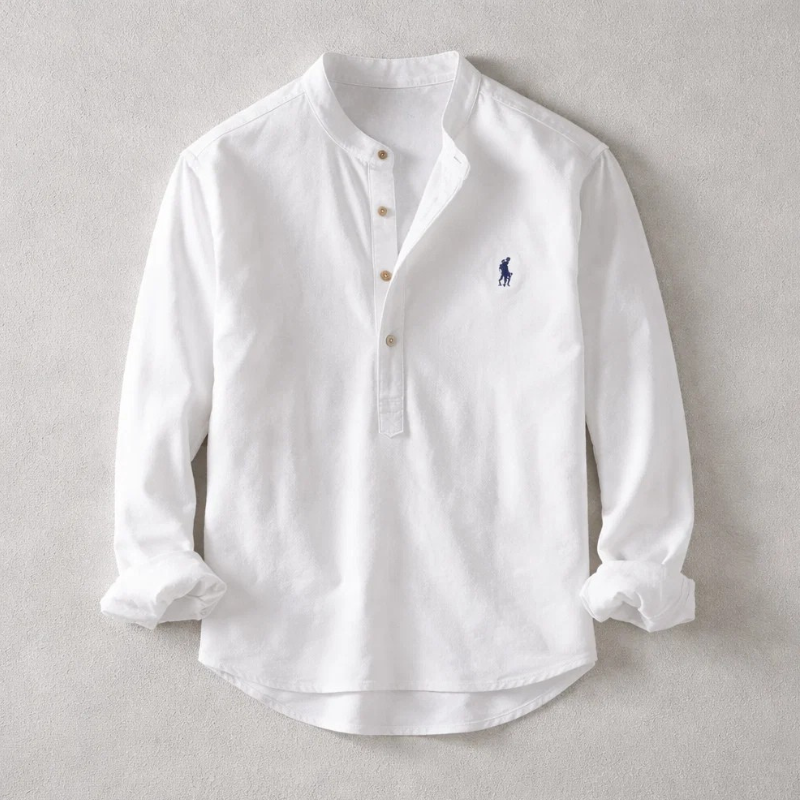 Camicia da uomo Effortless Washed per un comfort raffinato