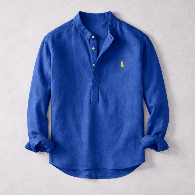 Camicia da uomo Effortless Washed per un comfort raffinato