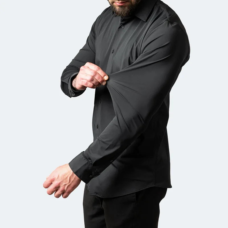 Camicia elegante da uomo Stretch Performance