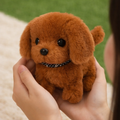 Cane Robot Cucciolo Interattivo di Peluche che Cammina, Abbaia e Scodinzola