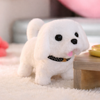 Cane Robot Cucciolo Interattivo di Peluche che Cammina, Abbaia e Scodinzola