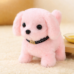 Cane Robot Cucciolo Interattivo di Peluche che Cammina, Abbaia e Scodinzola