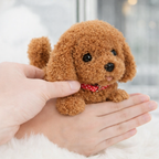 Cane Robot Cucciolo Interattivo di Peluche che Cammina, Abbaia e Scodinzola