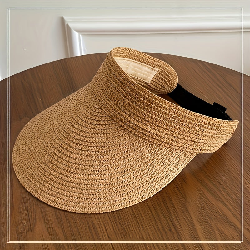 Cappello da sole pieghevole da donna con tesa larga – Leggero e con protezione UV
